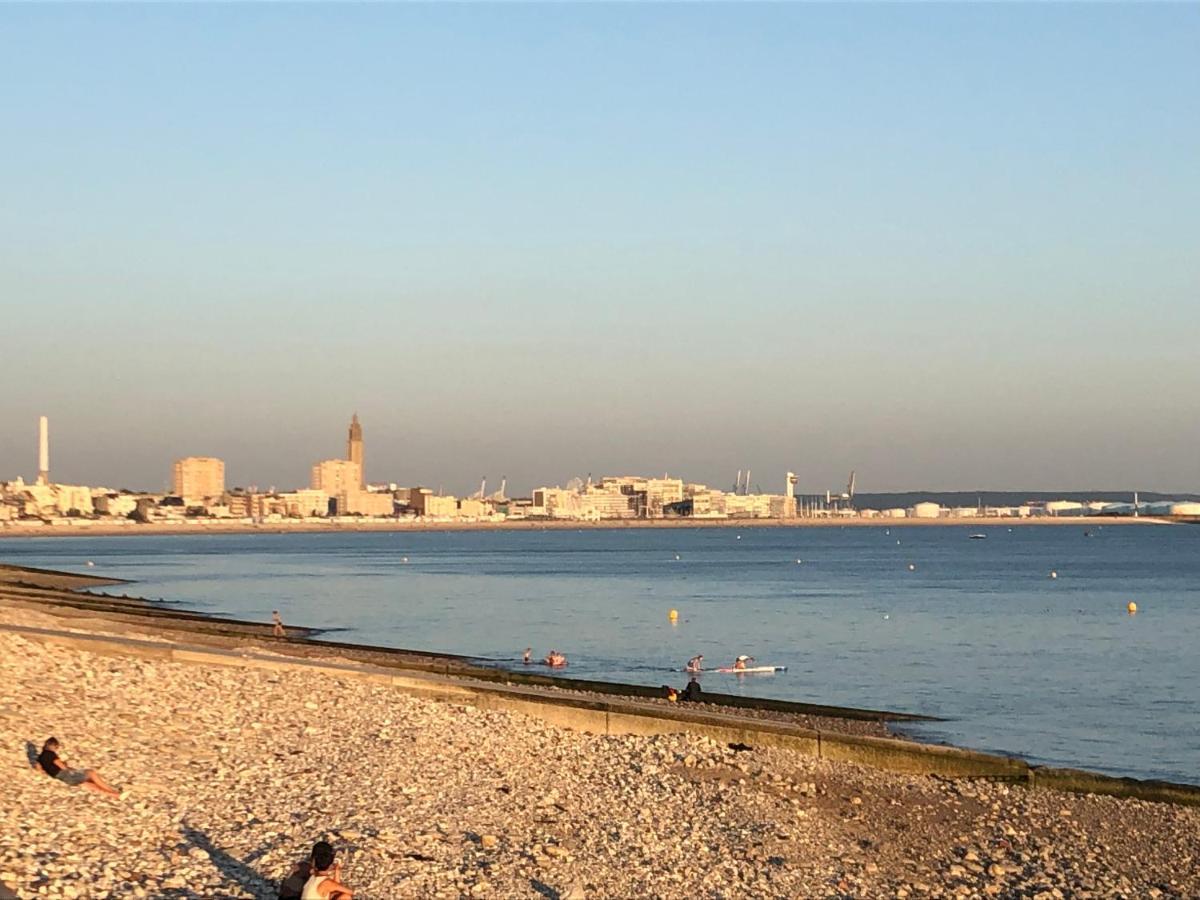 Vue Mer Plage 60M2 - 4Pers - Garage Privatif Le Havre Esterno foto